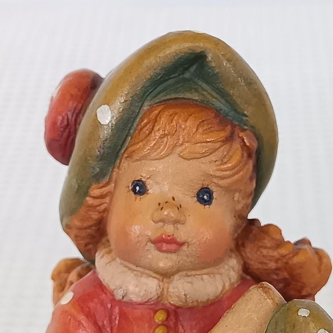 ANRI 木彫り人形 サラケイ サイン入り 2520/4000 限定品