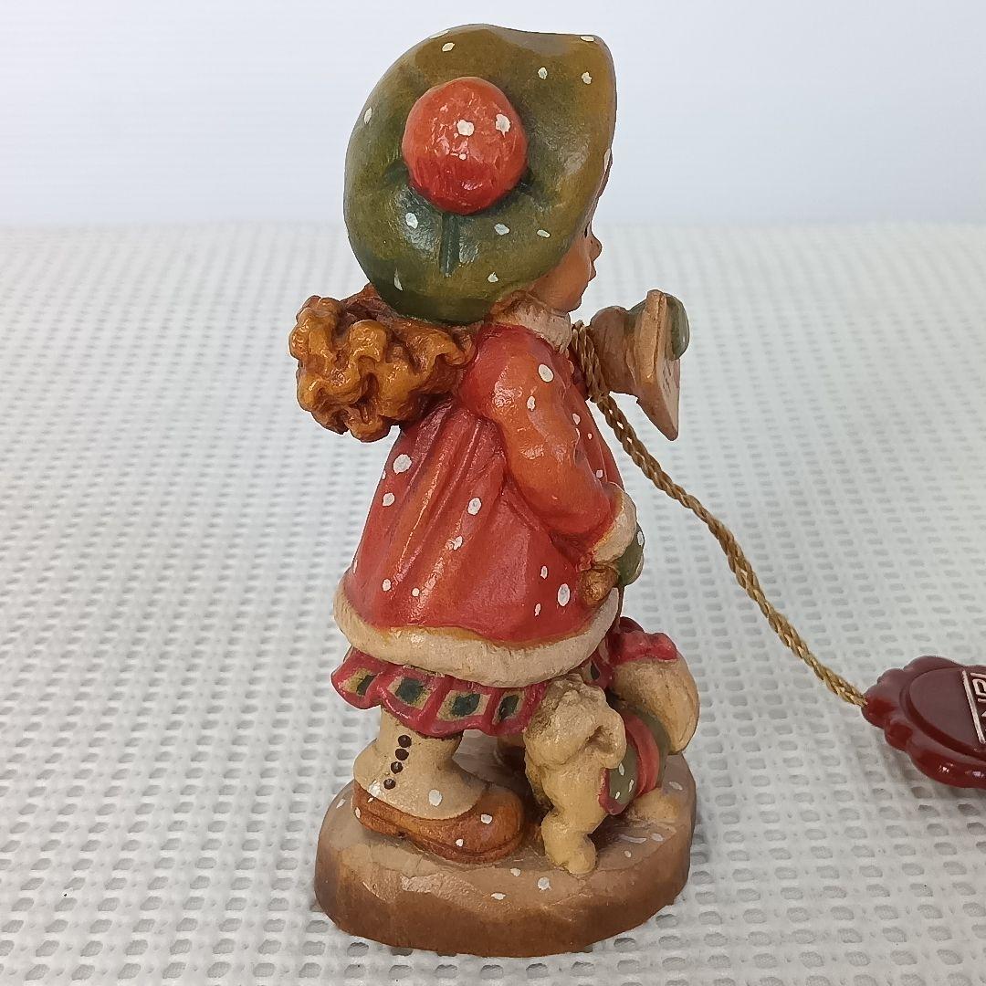 ANRI 木彫り人形 サラケイ サイン入り 2520/4000 限定品