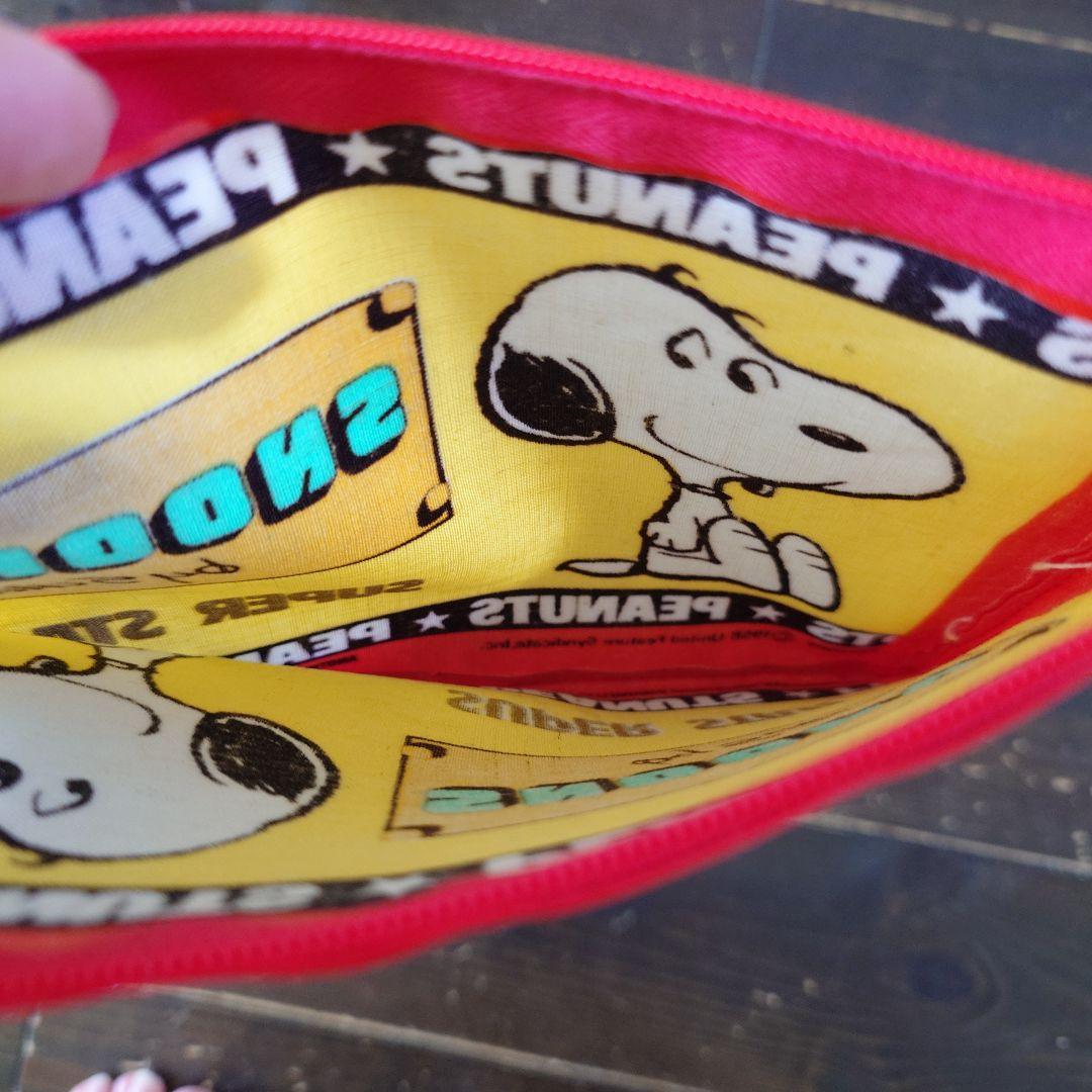 スヌーピー　ビニール ポーチ　ヴィンテージ　レア