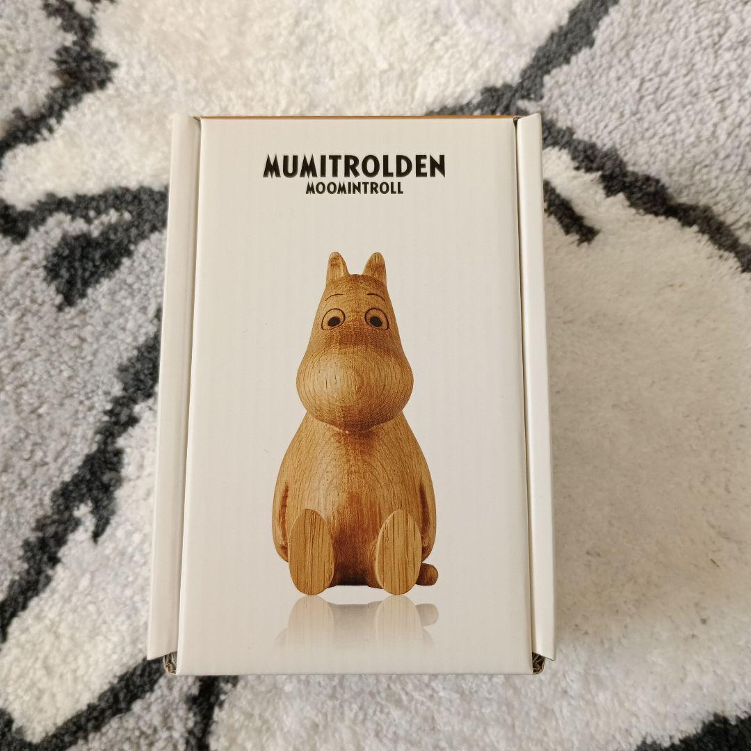 【国内流通少】北欧 デンマーク製 ムーミン フィギュア オーク無垢