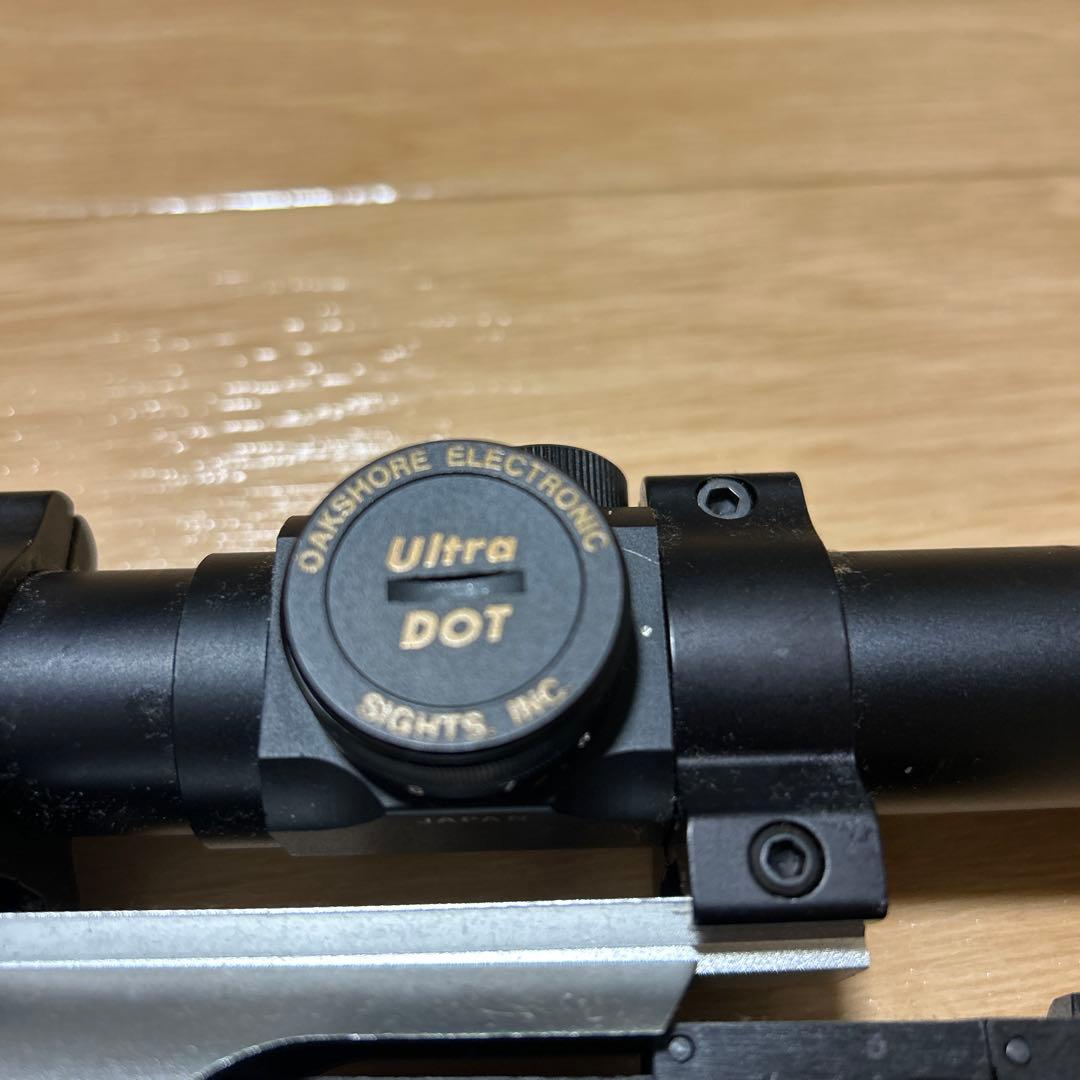 じ*ん様 MGC固定スライドガスガンs＆w M745ロングスコープ付き 純正マウ