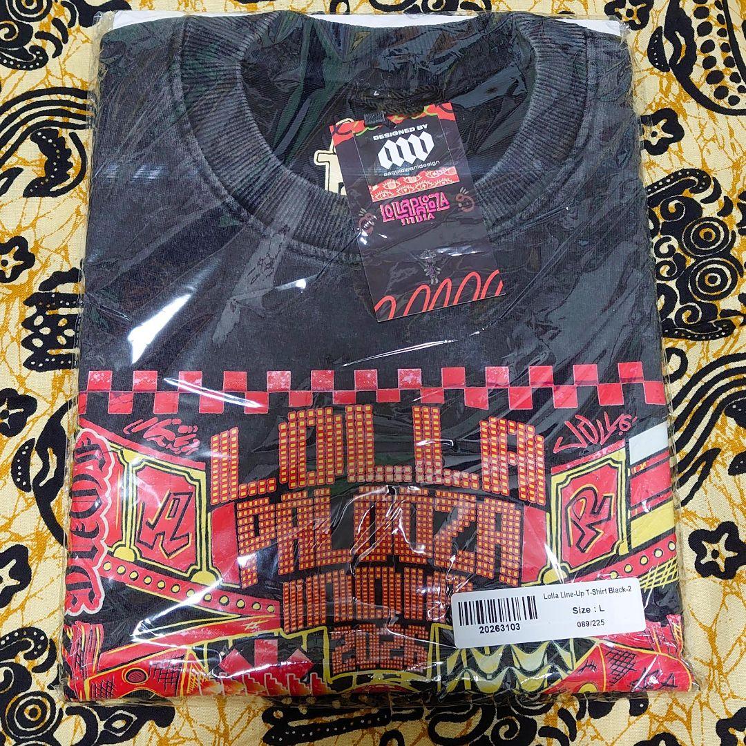 【未開封新品】藤井風出演 ロラパルーザ インディア ラインナップTシャツ