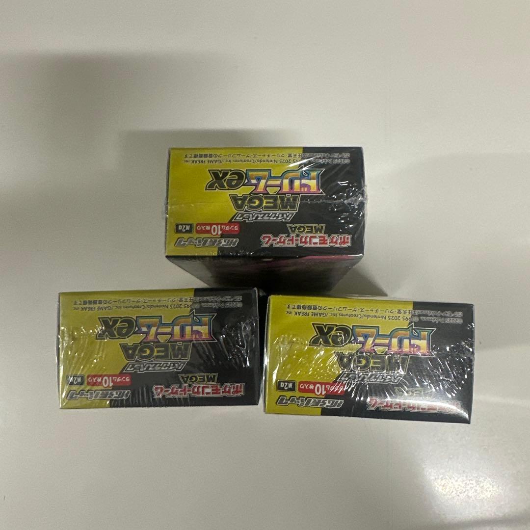 【新品未開封】ポケモンカード MEGAドリームexシュリンク付き3box