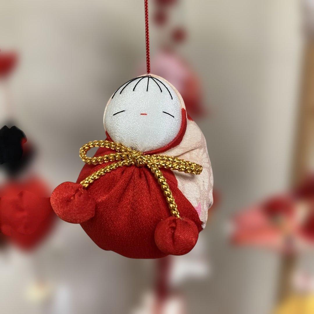 624 吊るし雛　吊るし飾り　つるし雛　つるし飾り　さげもん　ハンドメイド