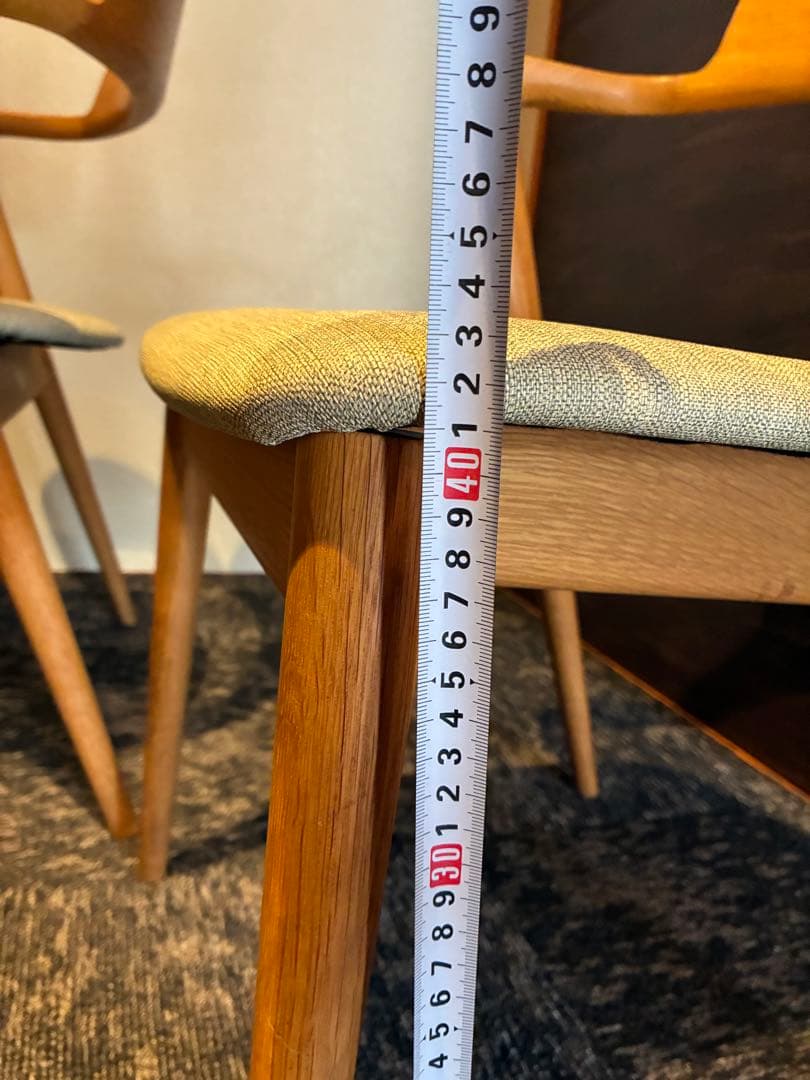 飛騨産業　セミアームチェア　seoto せおと