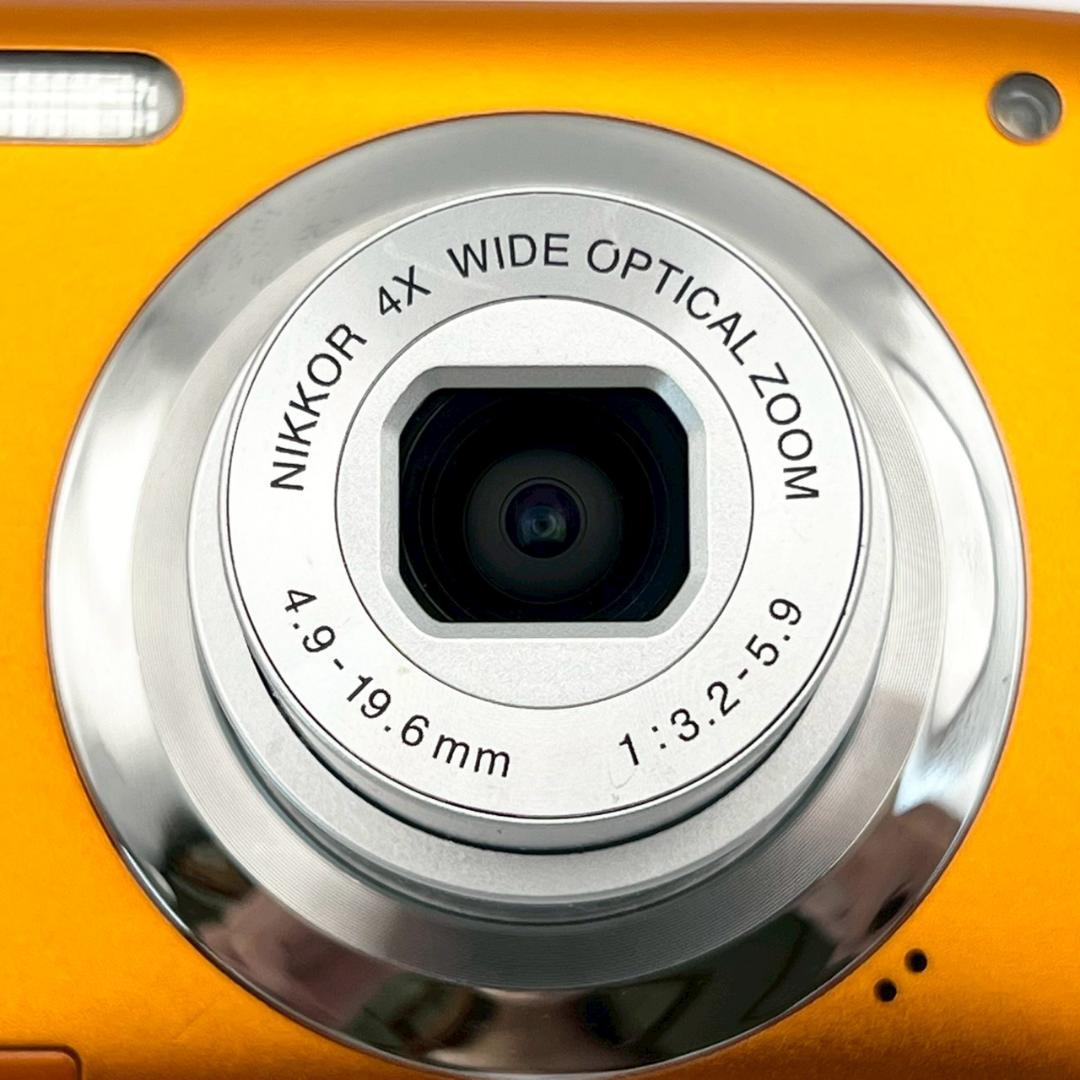 【完動品】Nikon COOLPIX S3000 コンデジ オレンジ 動作確認済