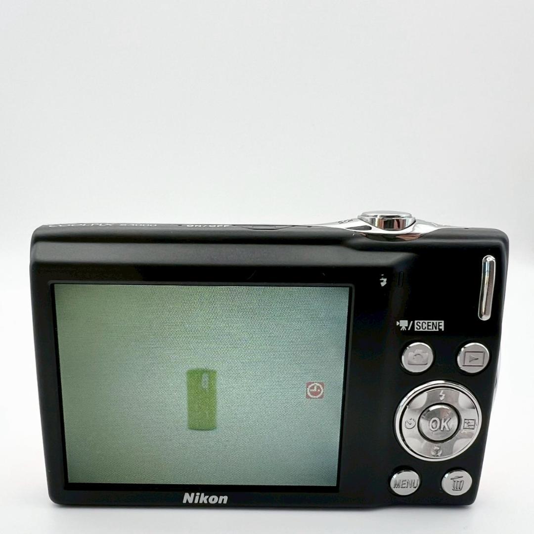 【完動品】Nikon COOLPIX S3000 コンデジ オレンジ 動作確認済