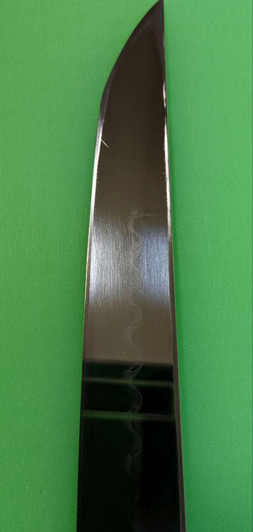 【新品未使用】酔心 白一鋼水本焼(全鏡面) 先丸 尺 300mm【特注品】