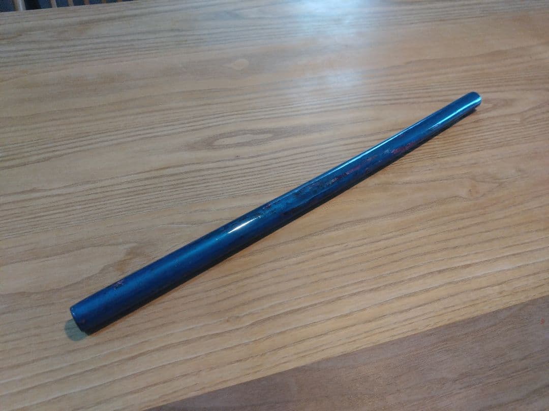 【ハンドメイド品】篠笛 京都篠竹 七本調子 七穴 お囃子 唄用 青③