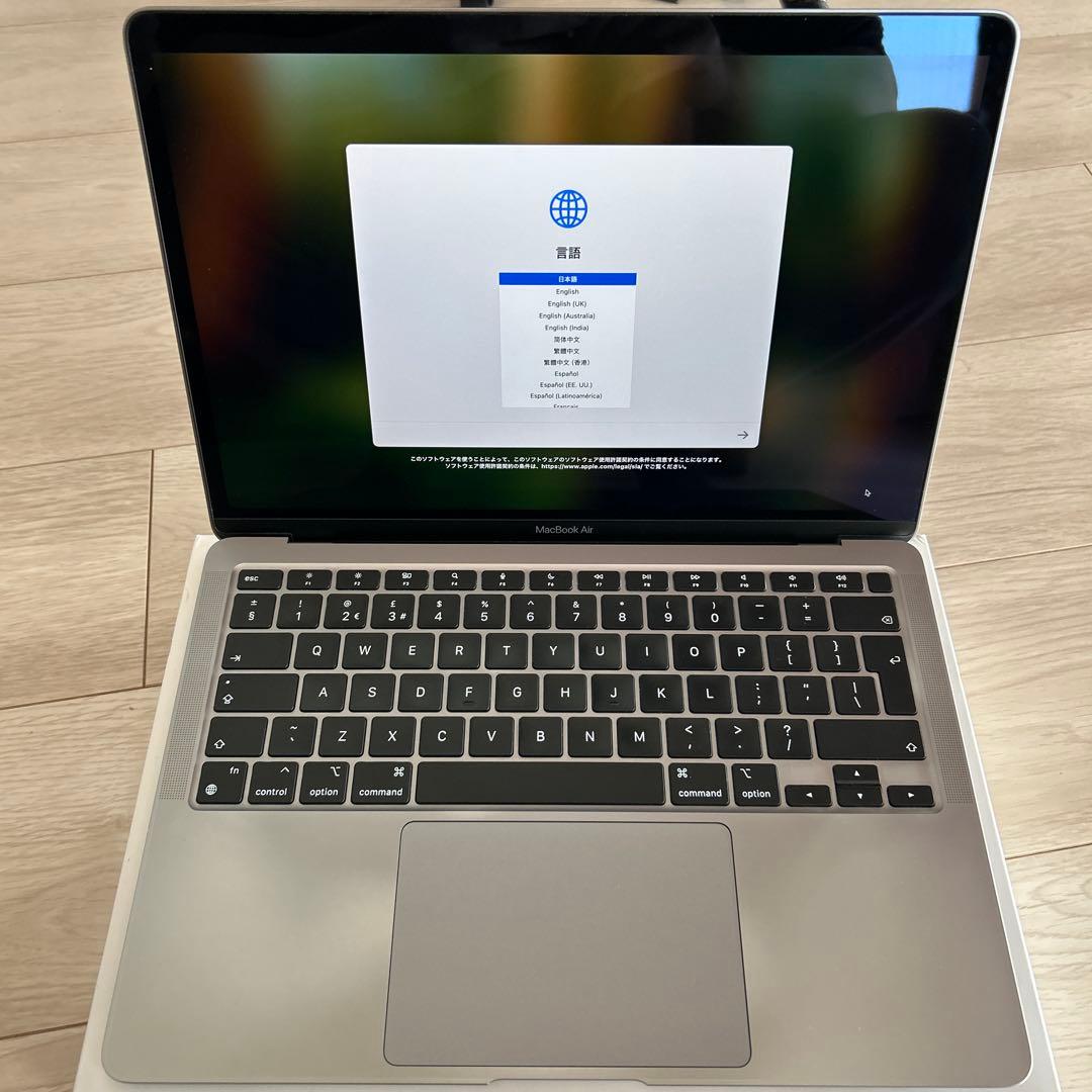 MacBook本体 Apple MacBook Air M1 256GB
