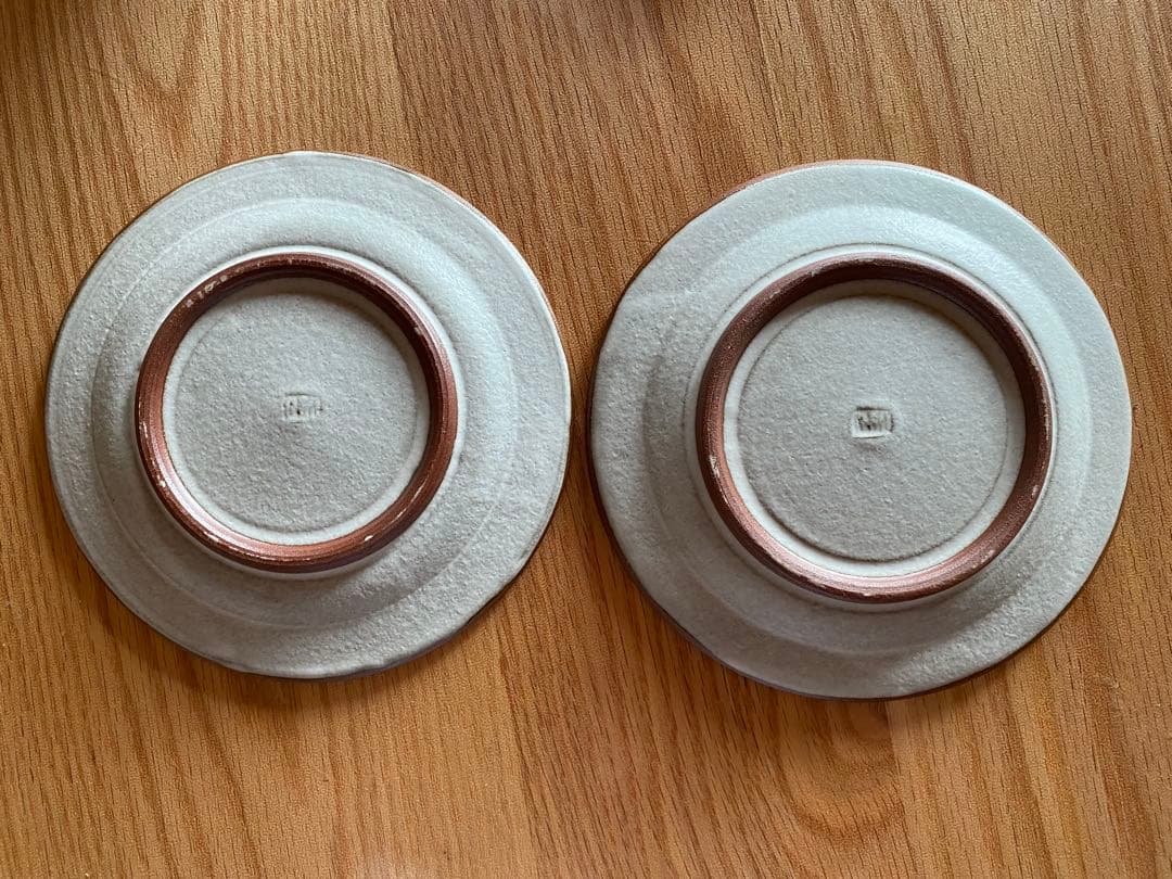 葛西国太郎　デイジー　6寸皿　2枚組