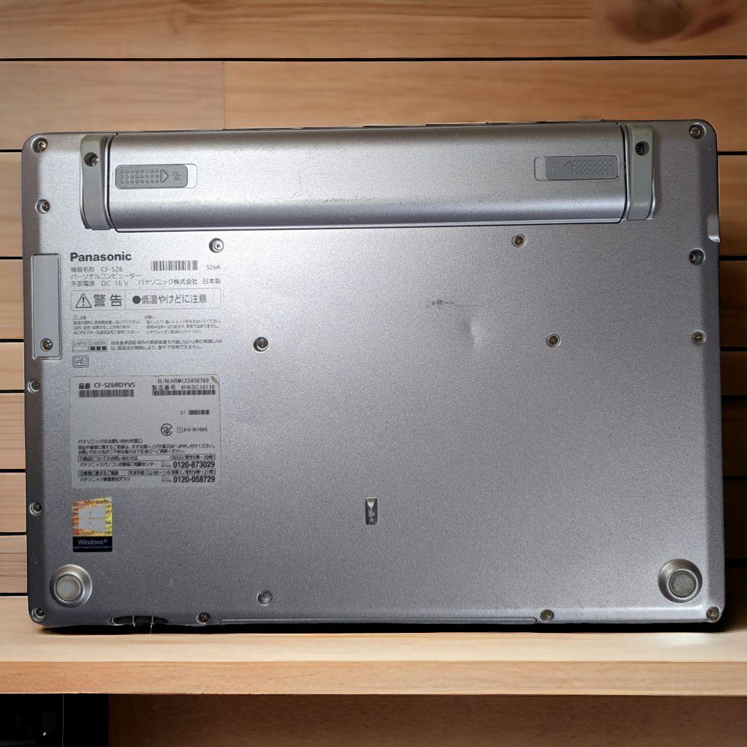 Windowsノート本体 Panasonic Let's note SZ6