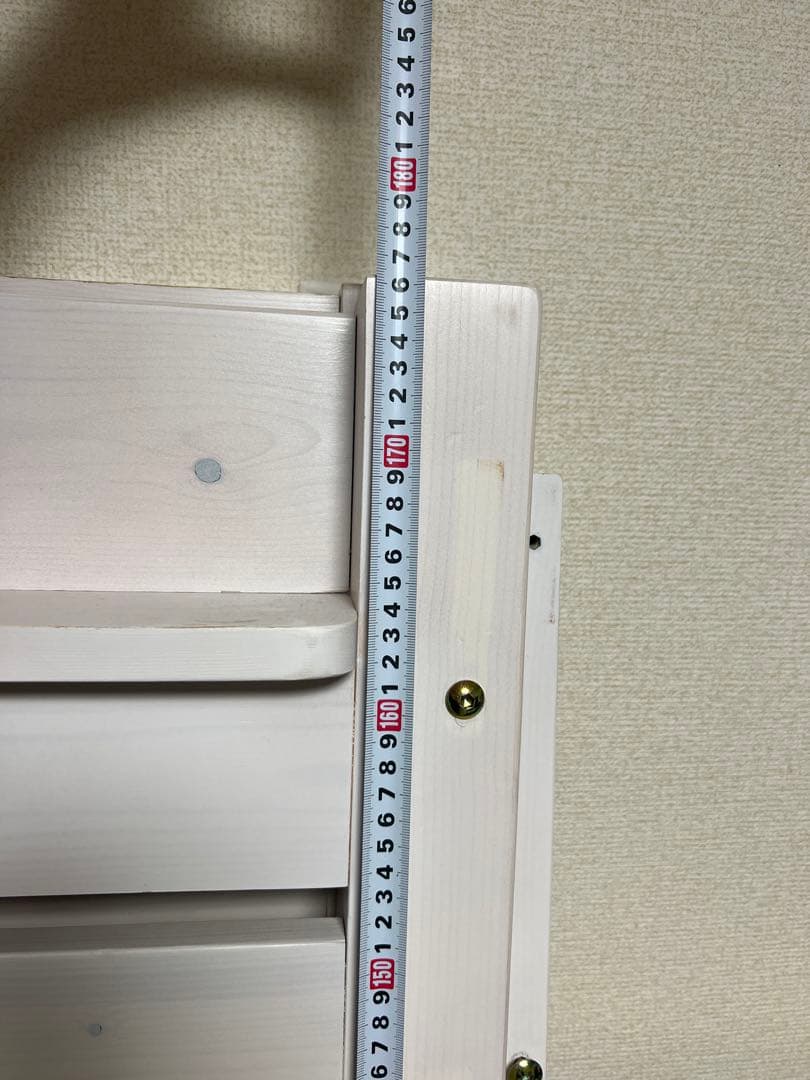 ★売約済★天然木机 宮付き ロフトベッド Hiタイプ