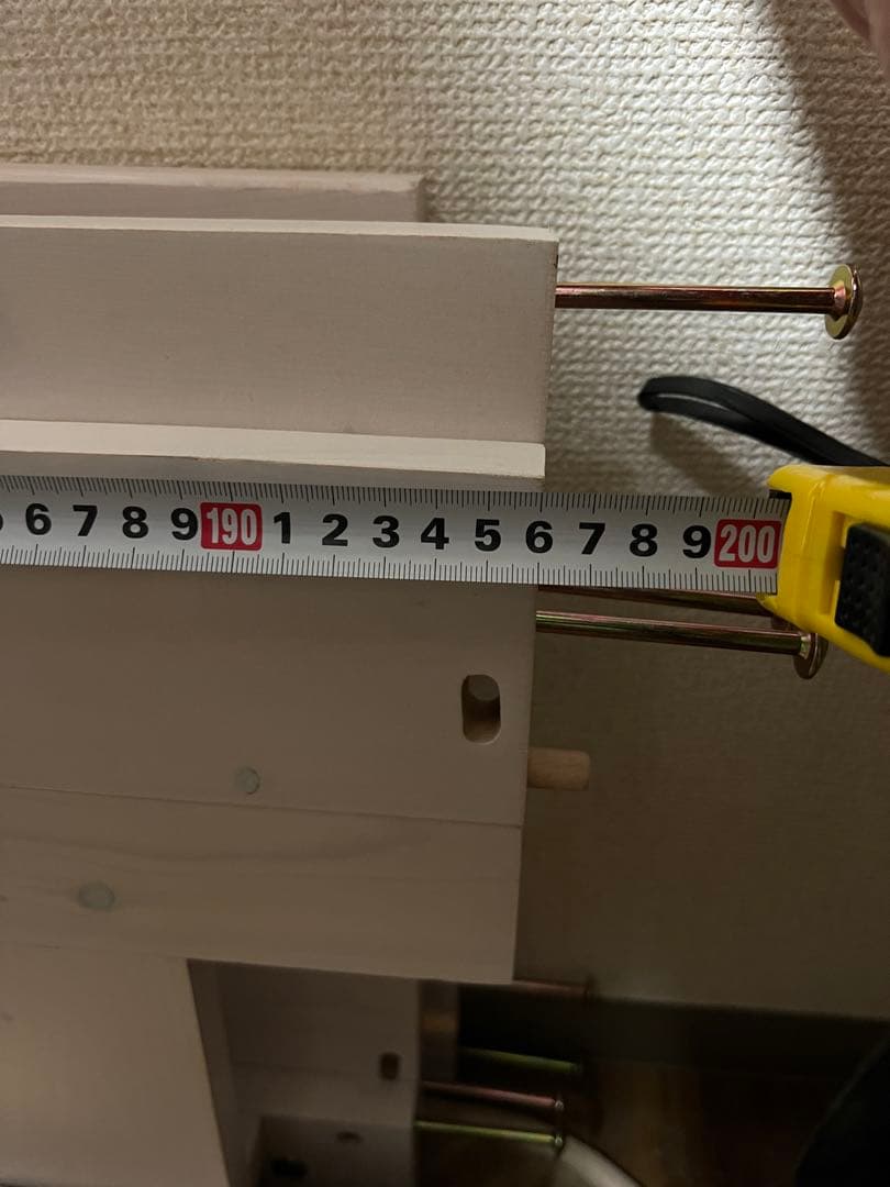 ★売約済★天然木机 宮付き ロフトベッド Hiタイプ