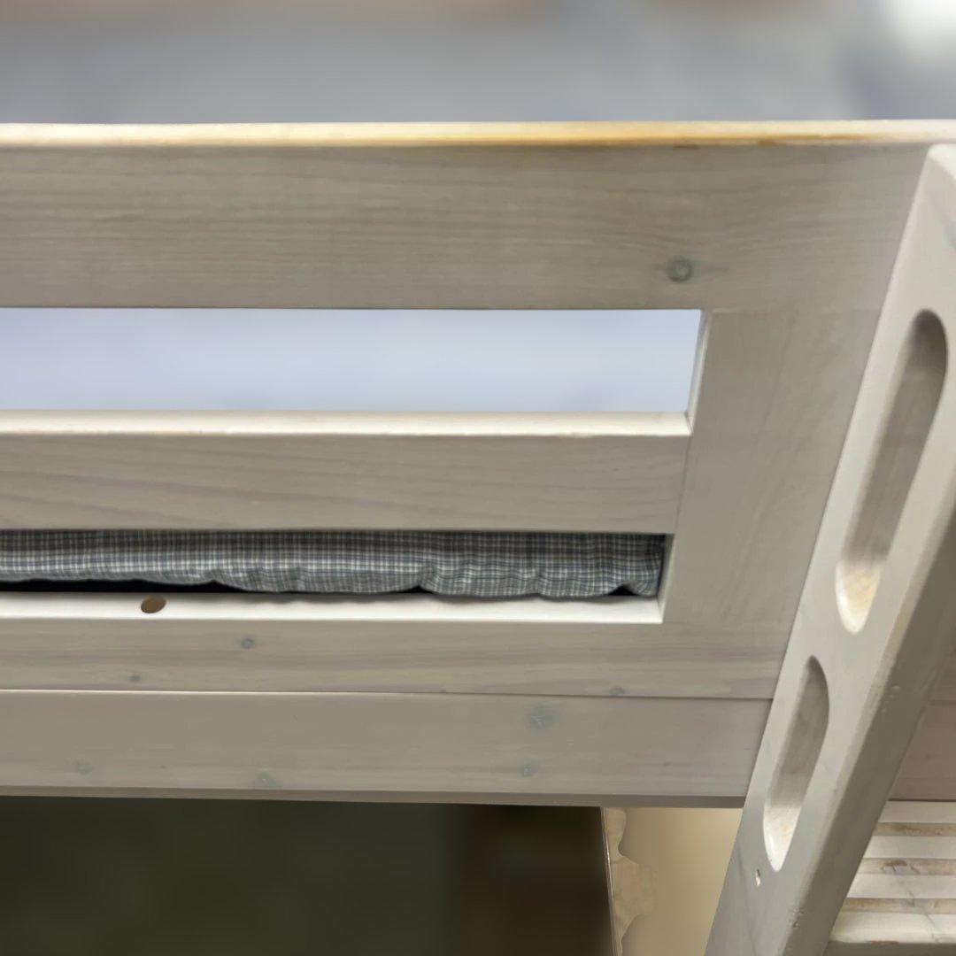 ★売約済★天然木机 宮付き ロフトベッド Hiタイプ