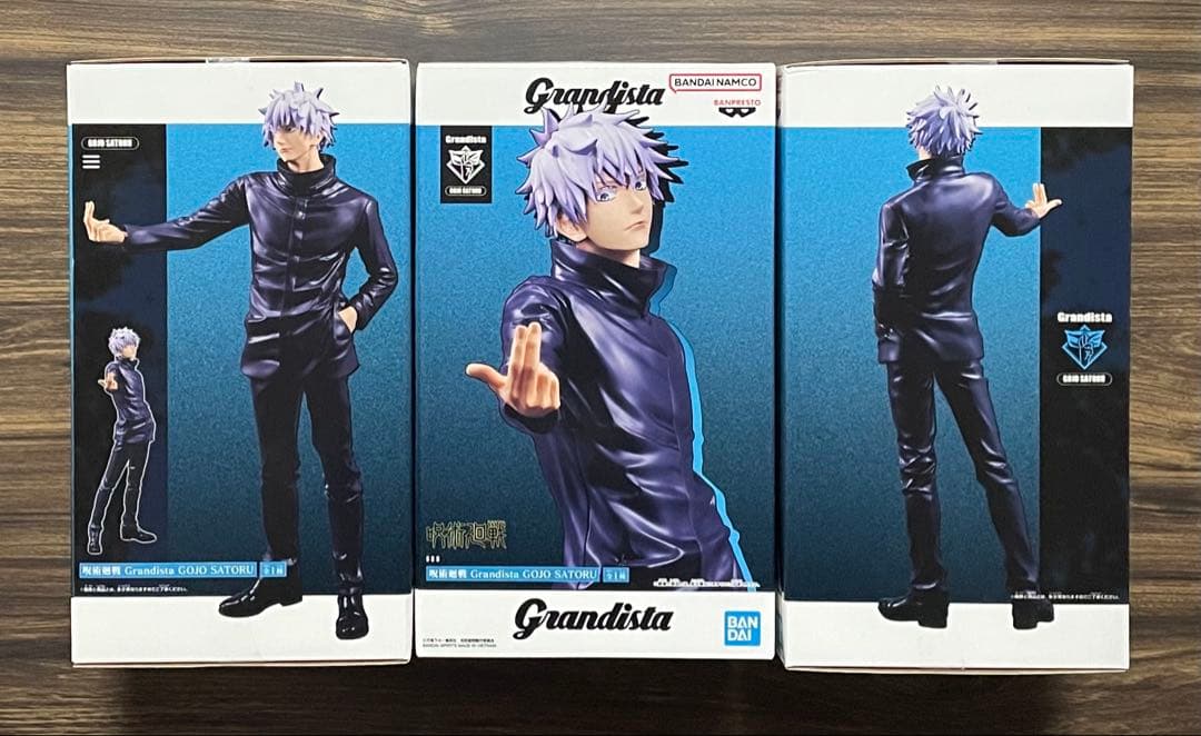 新品・未開封　五条悟　フィギュア　5点セット