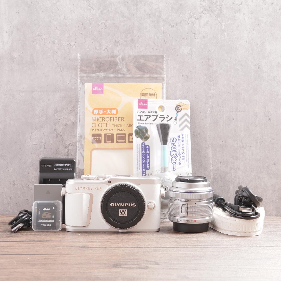 ショット数462回で新品級✨自撮り✨OLYMPUS PEN E-PL10　989