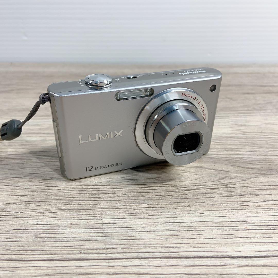 Panasonic LUMIX デジタルカメラ　DMC-FX40 シルバー