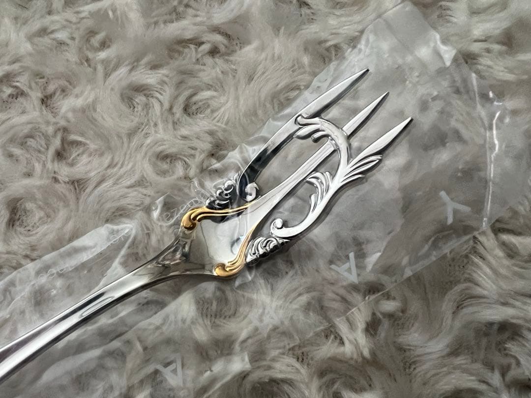 ヤマコ　カトラリーセット　カシェ　サラダフォーク＆ラージティースプーンセット