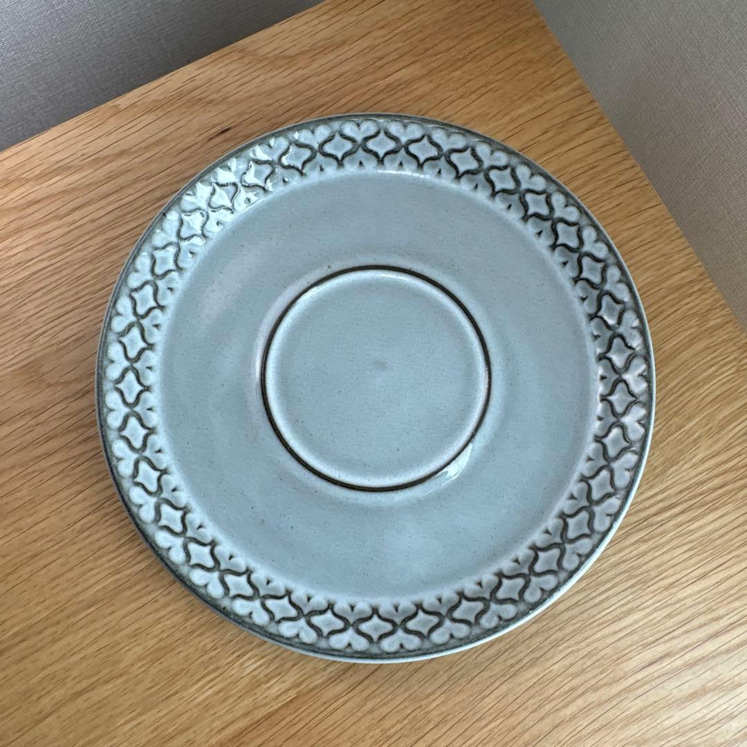 クイストゴー コーディアルCordial/カップ&ソーサー&24cmプレート3点