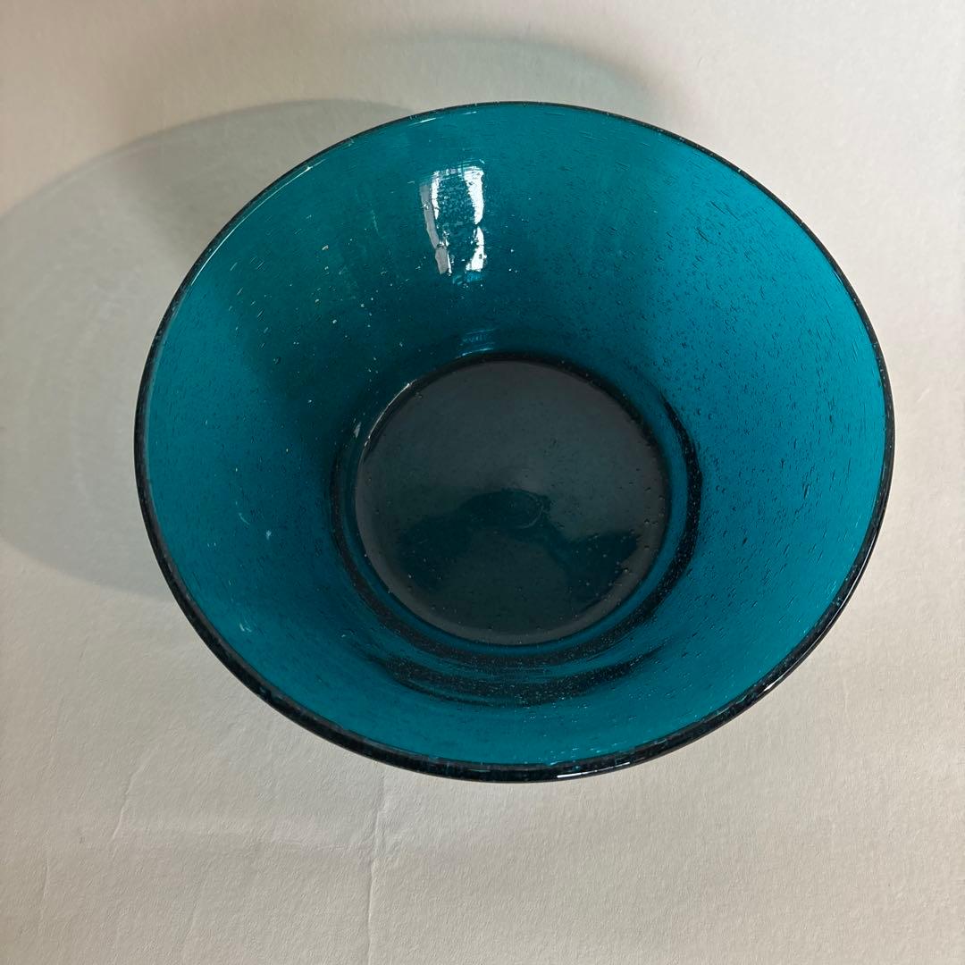 小谷真三　倉敷ガラス　大鉢　サラダボール