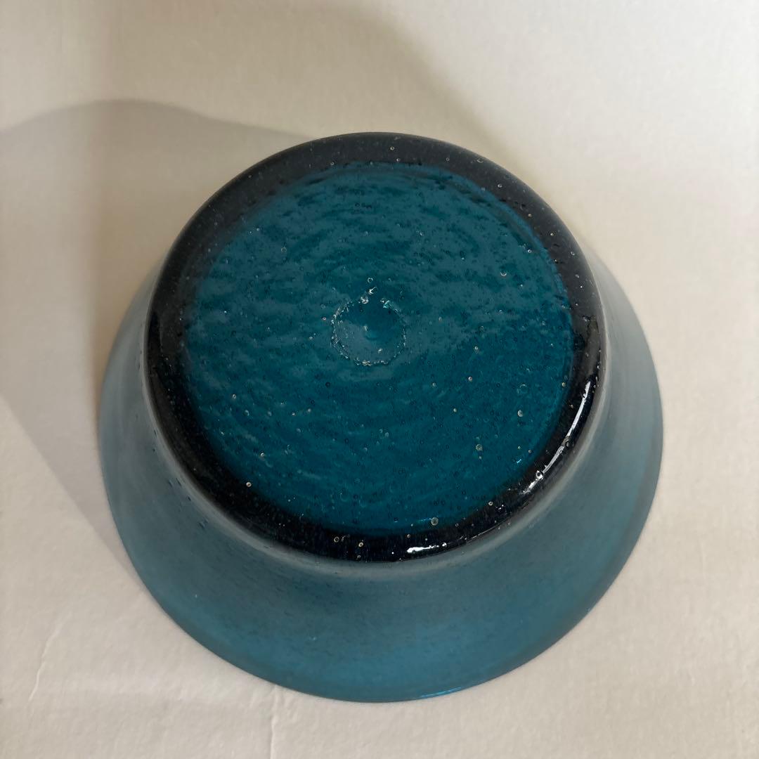 小谷真三　倉敷ガラス　大鉢　サラダボール