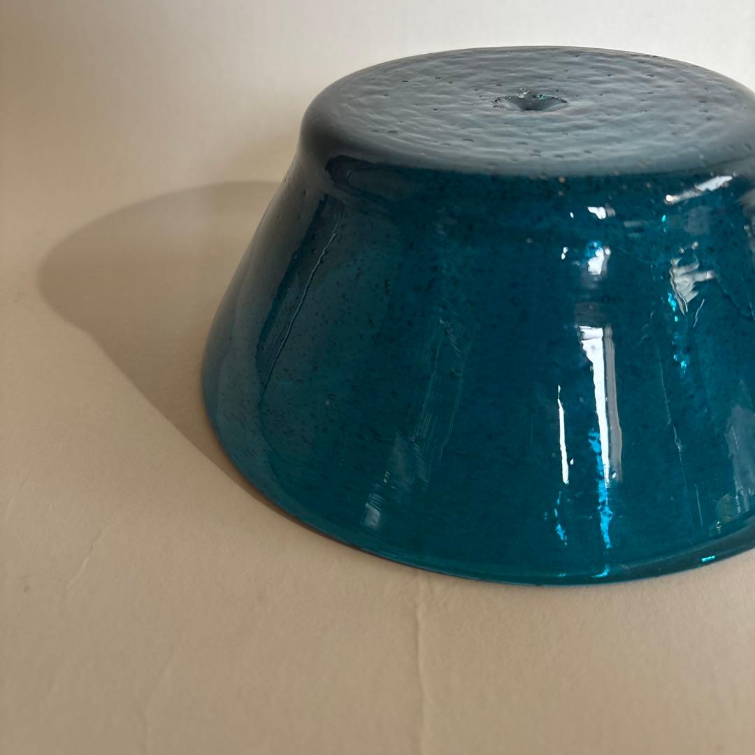 小谷真三　倉敷ガラス　大鉢　サラダボール