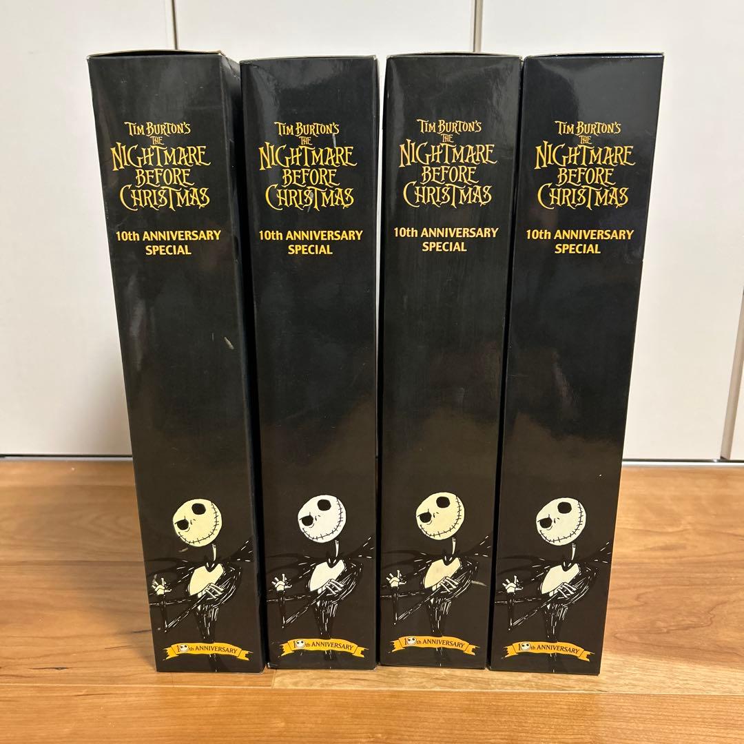 【未開封　4種セット】ナイトメアー・ビフォア・クリスマス 10周年記念フィギュア