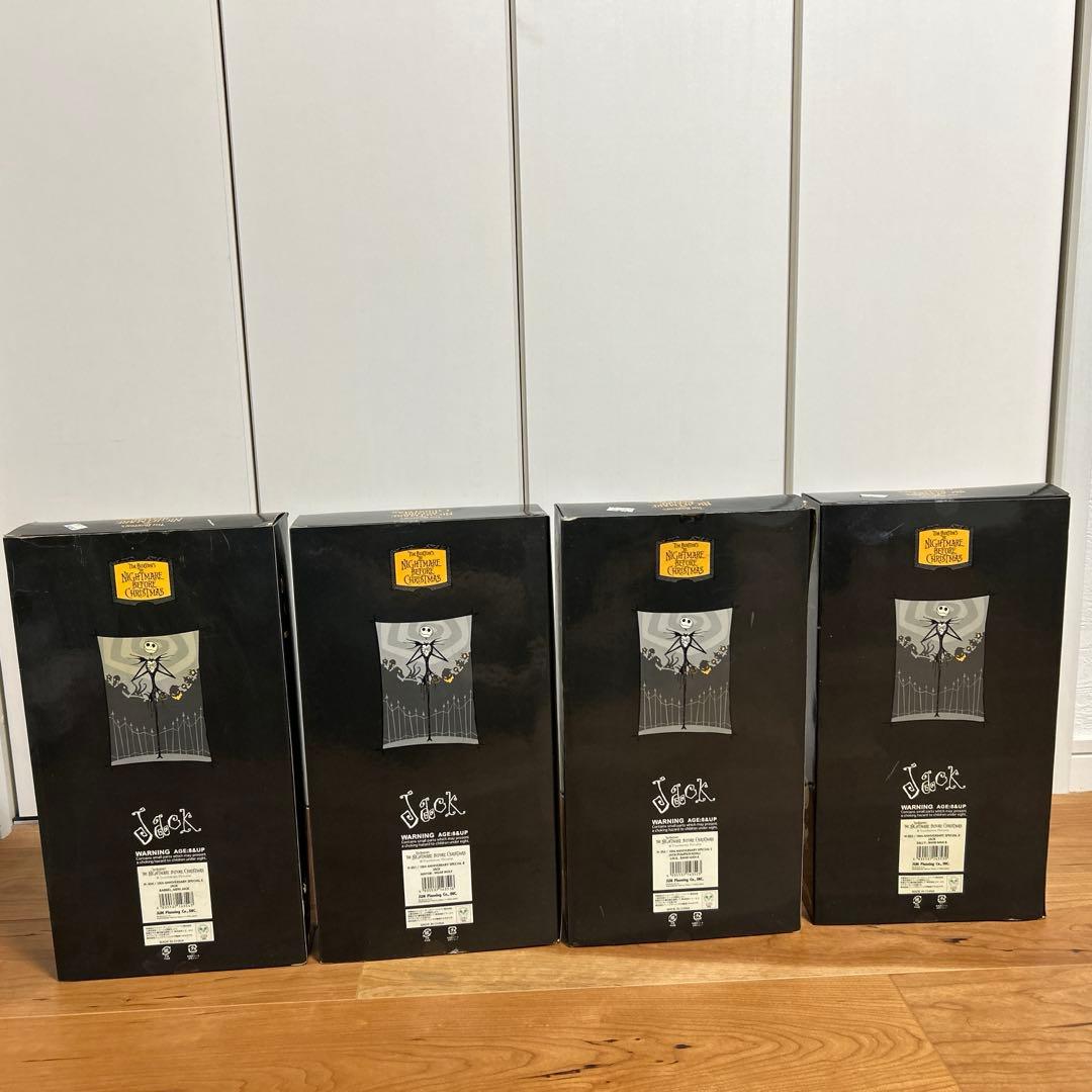 【未開封　4種セット】ナイトメアー・ビフォア・クリスマス 10周年記念フィギュア