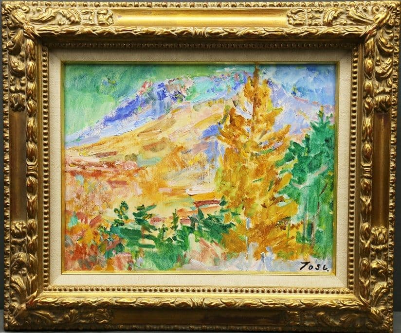 沓掛利通 軽井沢の秋色 浅間山 長野県