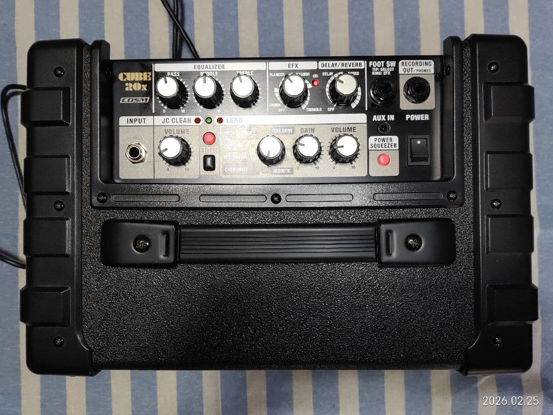Roland ローランドCUBE 20X ギターアンプ、まずまず美品。