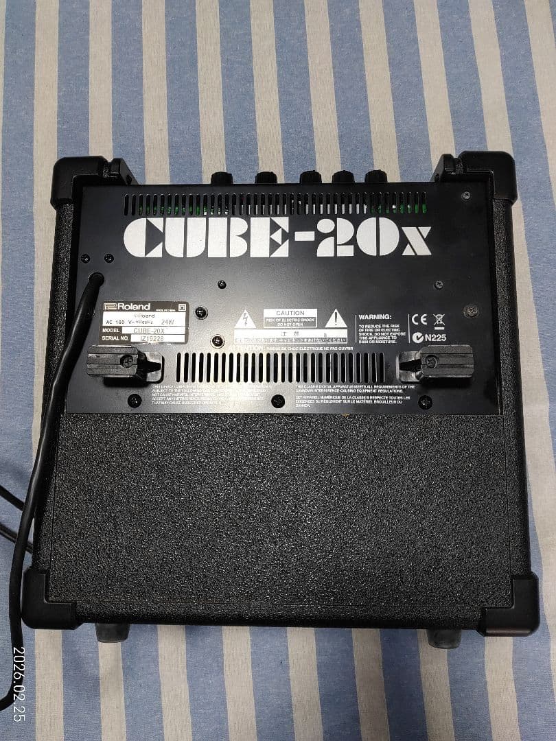 Roland ローランドCUBE 20X ギターアンプ、まずまず美品。