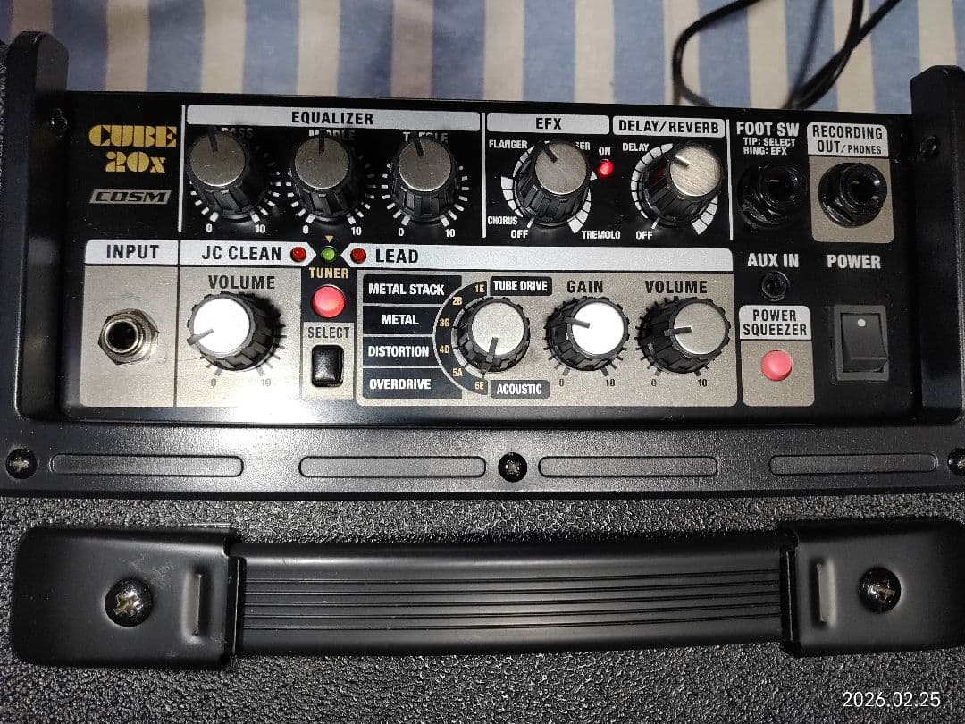 Roland ローランドCUBE 20X ギターアンプ、まずまず美品。