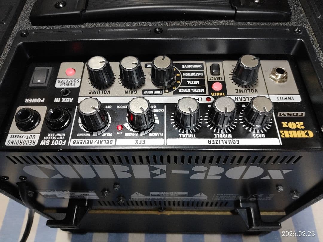 Roland ローランドCUBE 20X ギターアンプ、まずまず美品。