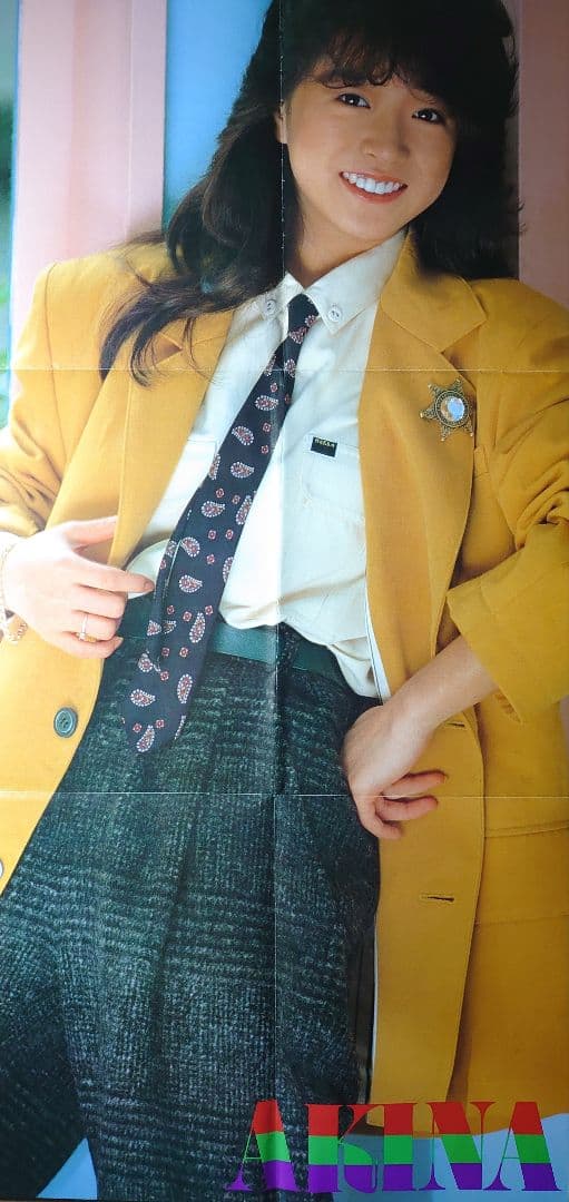 中森明菜　1982年〜1993年 大量　切り抜き　ファイル　2冊　120P