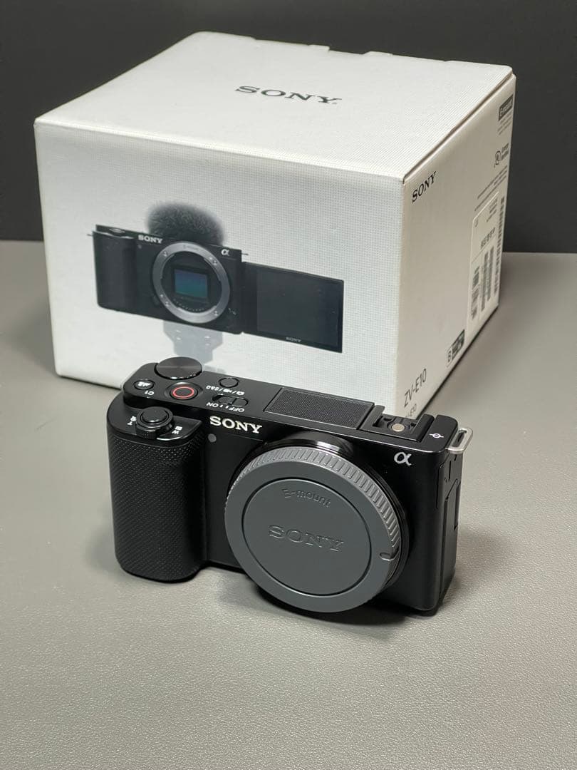 SONY ミラーレスカメラ ZV-E10 ボディ（Eマウント）
