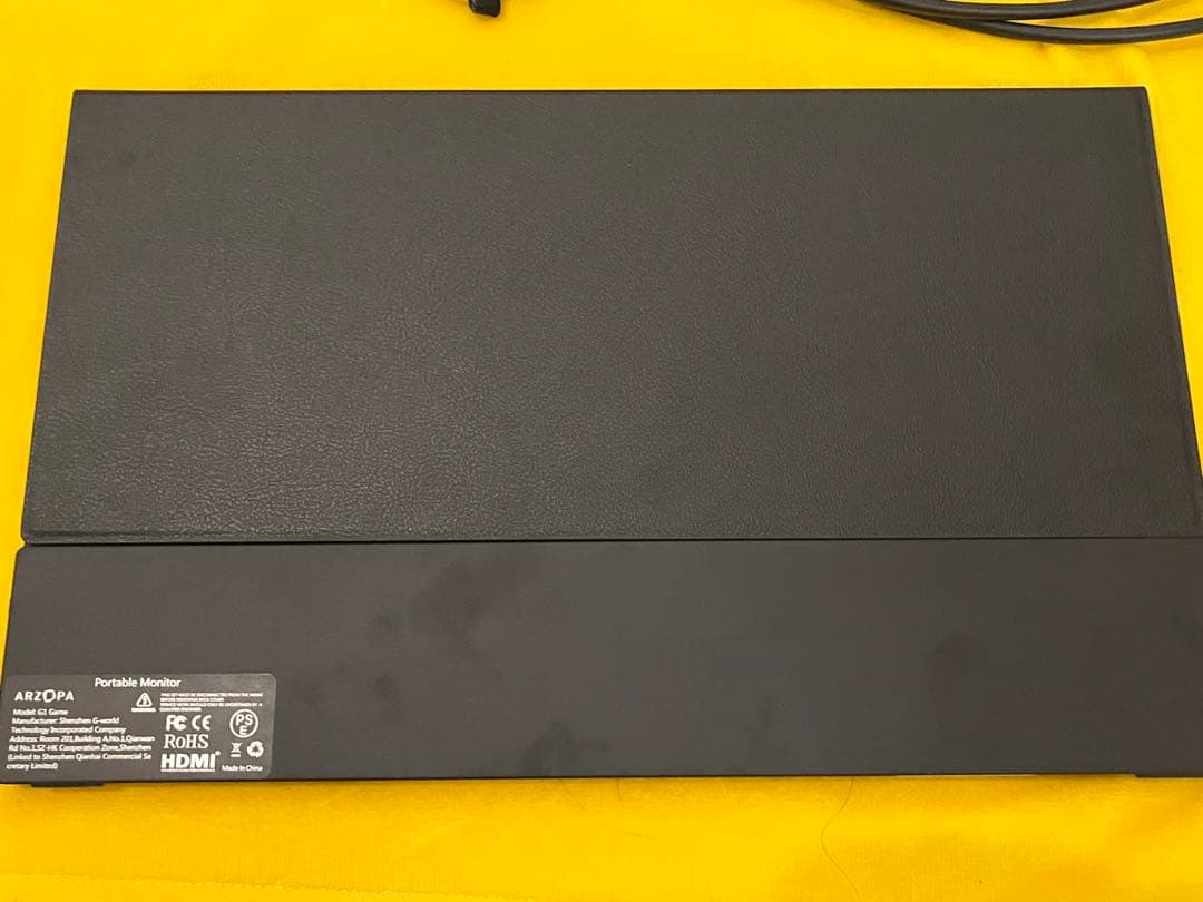 モバイルモニター 144Hz ARZOPA 15.6インチ　箱無し