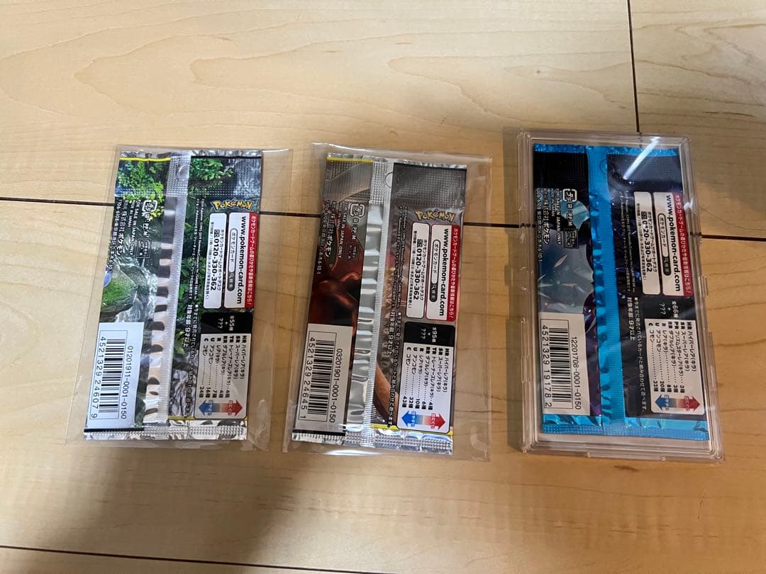 あ*り様 絶版・未開封】ポケカ パック3種セットコレクション向け