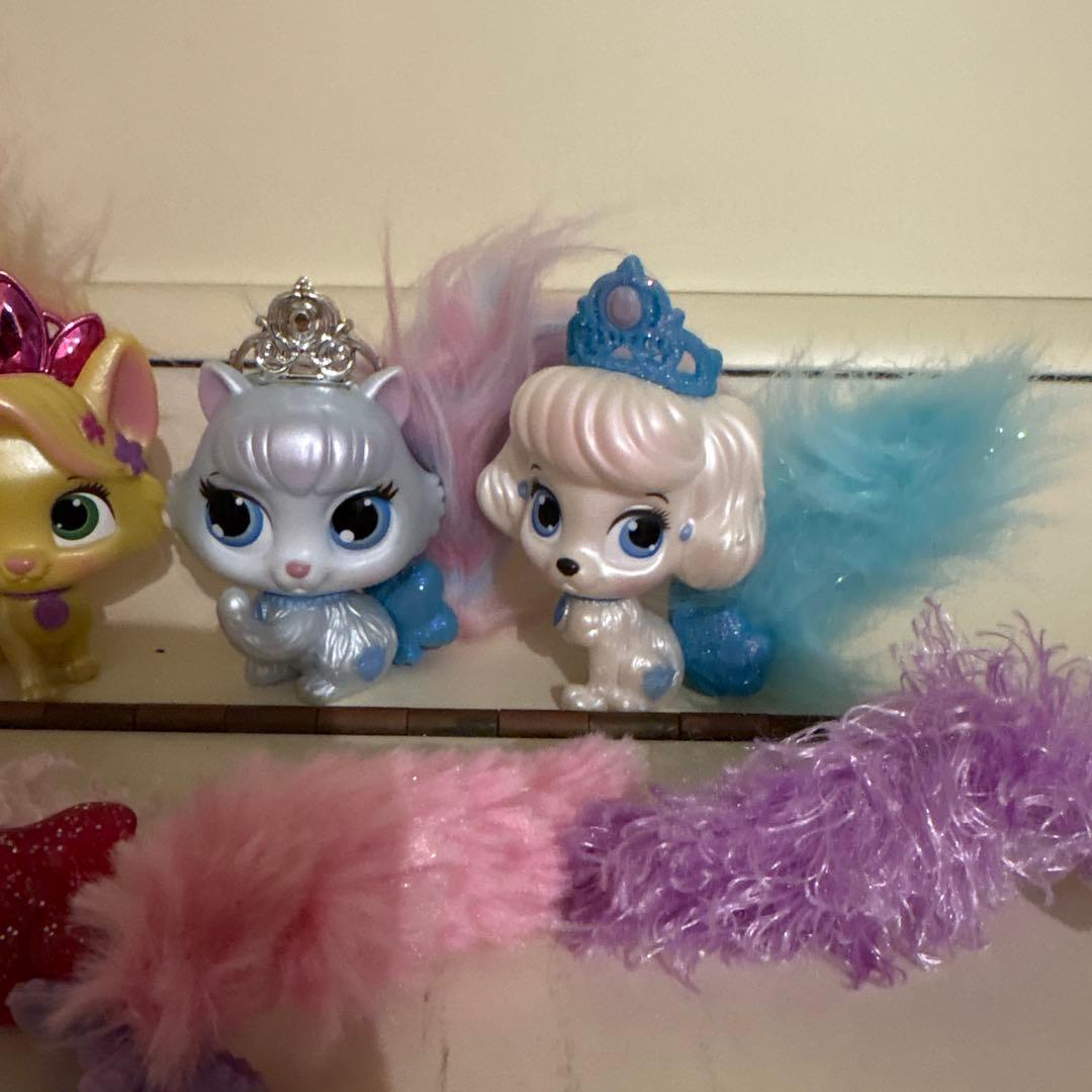ディズニープリンセス　ロイヤルペット　4体