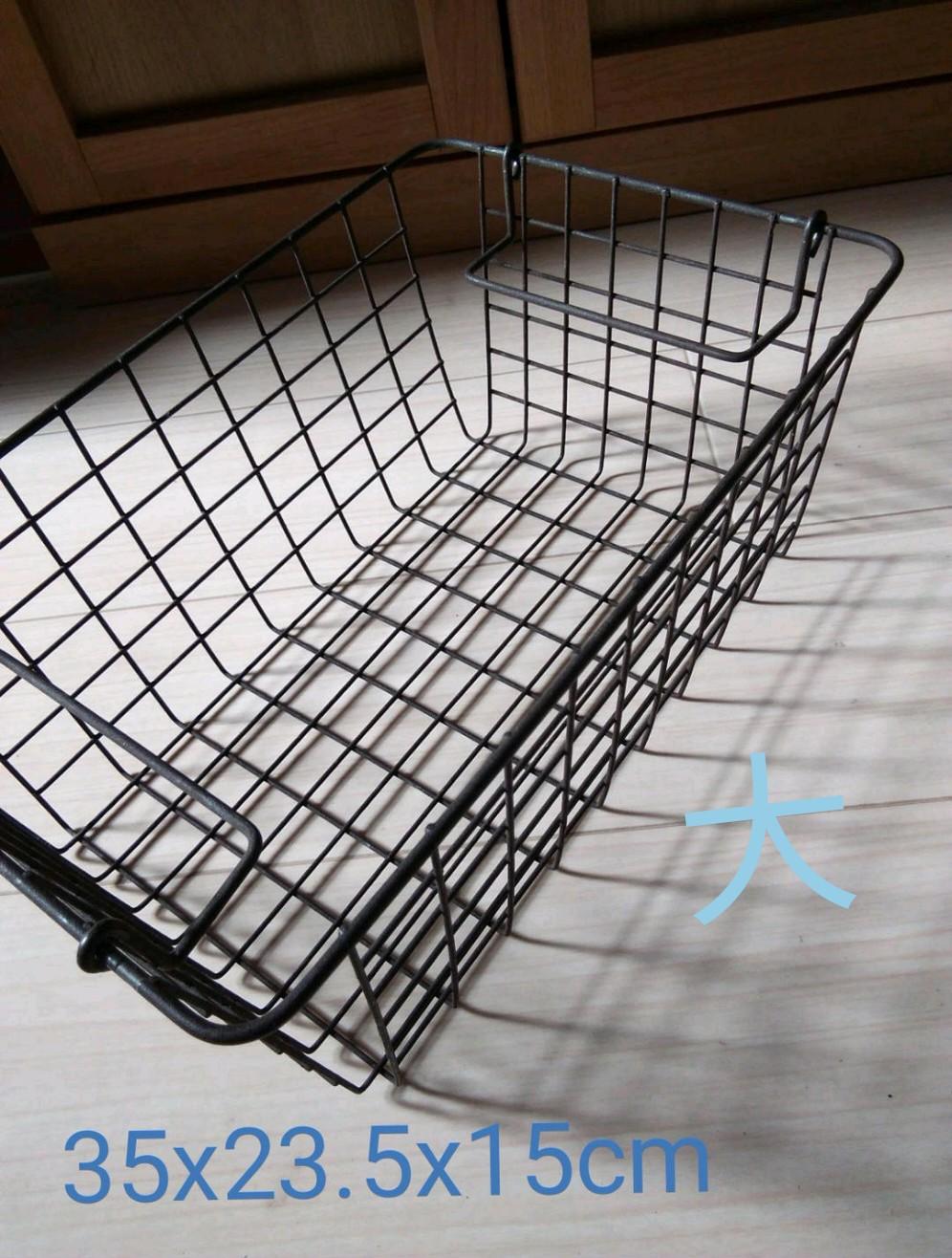 お値下げ‼️【アンティーク】スティールバスケット　7個セット♪