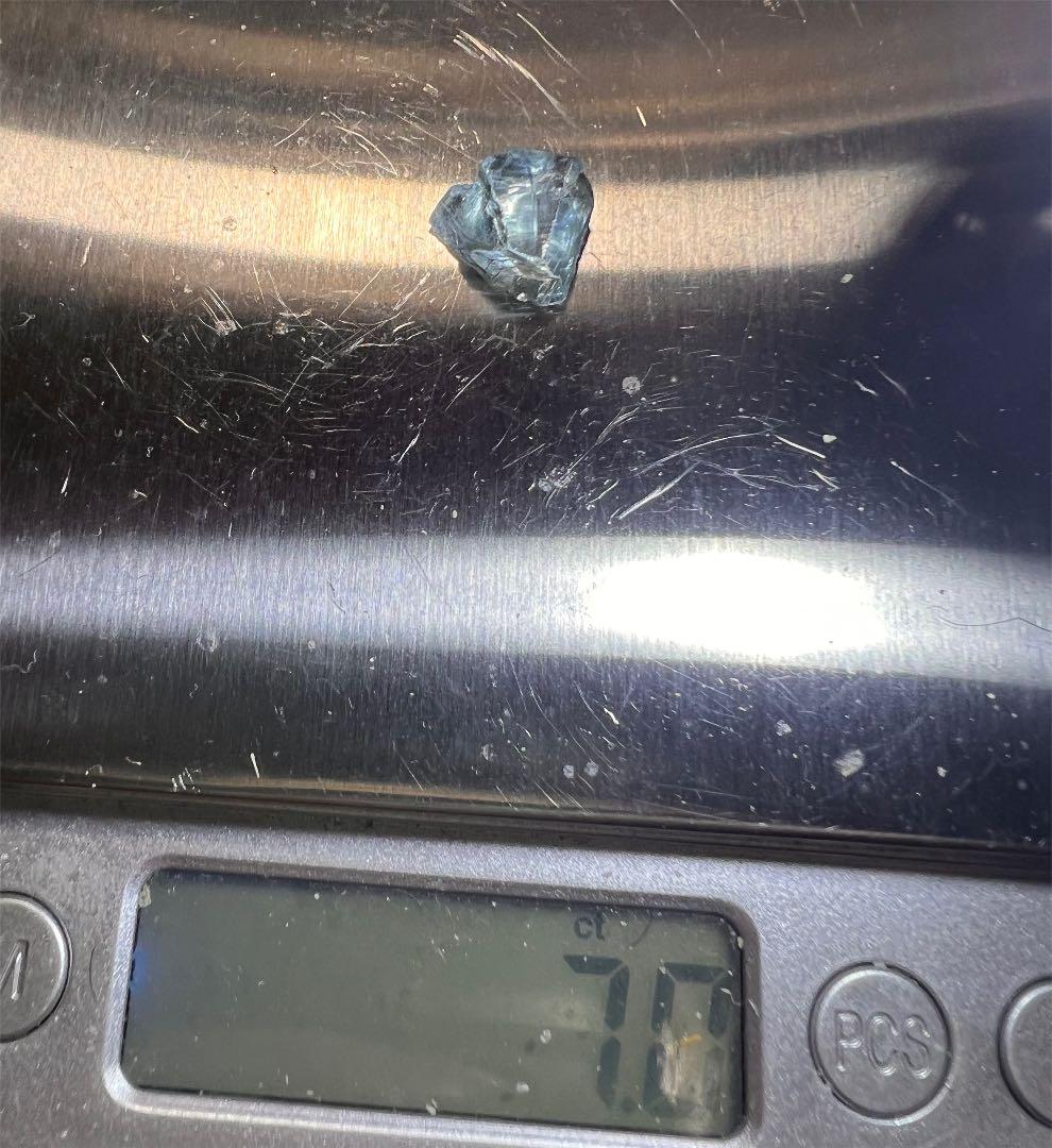 非加熱アクアマリン　原石　宝石使用レベル