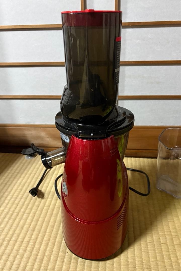 Kuvings （クビンス） ホールスロージューサー JSG-641M レッド