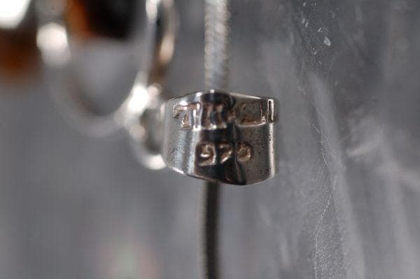 M539 vintage 1970s タイガーズアイ ペンダント ネックレス