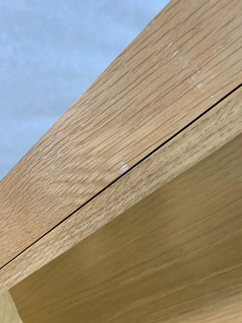 K★★182 無印良品 木製ソファ オーク材突板2.5 シーター