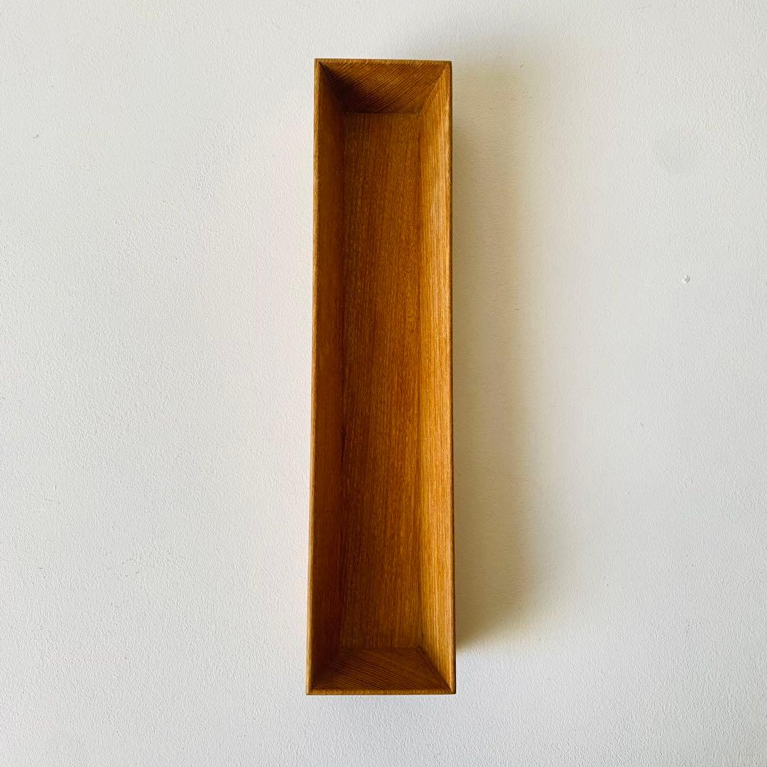 【kippy80です】東屋　箸箱 楡 胡桃油仕上　カトラリーケースあずまや