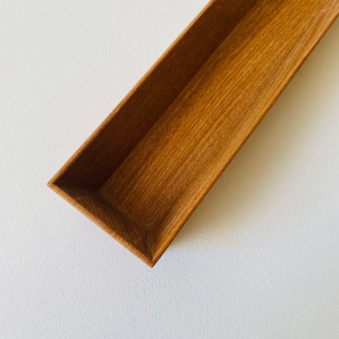 【kippy80です】東屋　箸箱 楡 胡桃油仕上　カトラリーケースあずまや