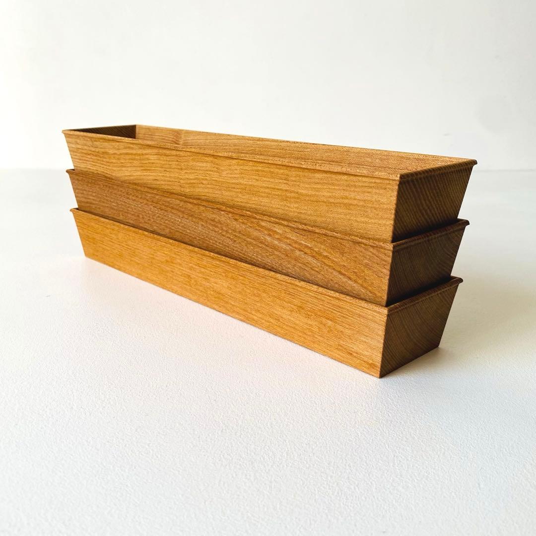 【kippy80です】東屋　箸箱 楡 胡桃油仕上　カトラリーケースあずまや