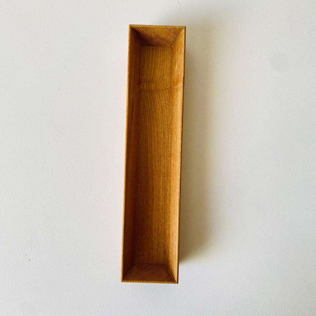 【kippy80です】東屋　箸箱 楡 胡桃油仕上　カトラリーケースあずまや