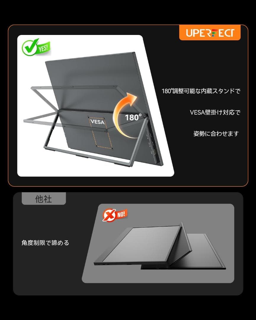 モバイルモニター 18.5インチ 収納ケース付き 大画面 フルHD　限定１個