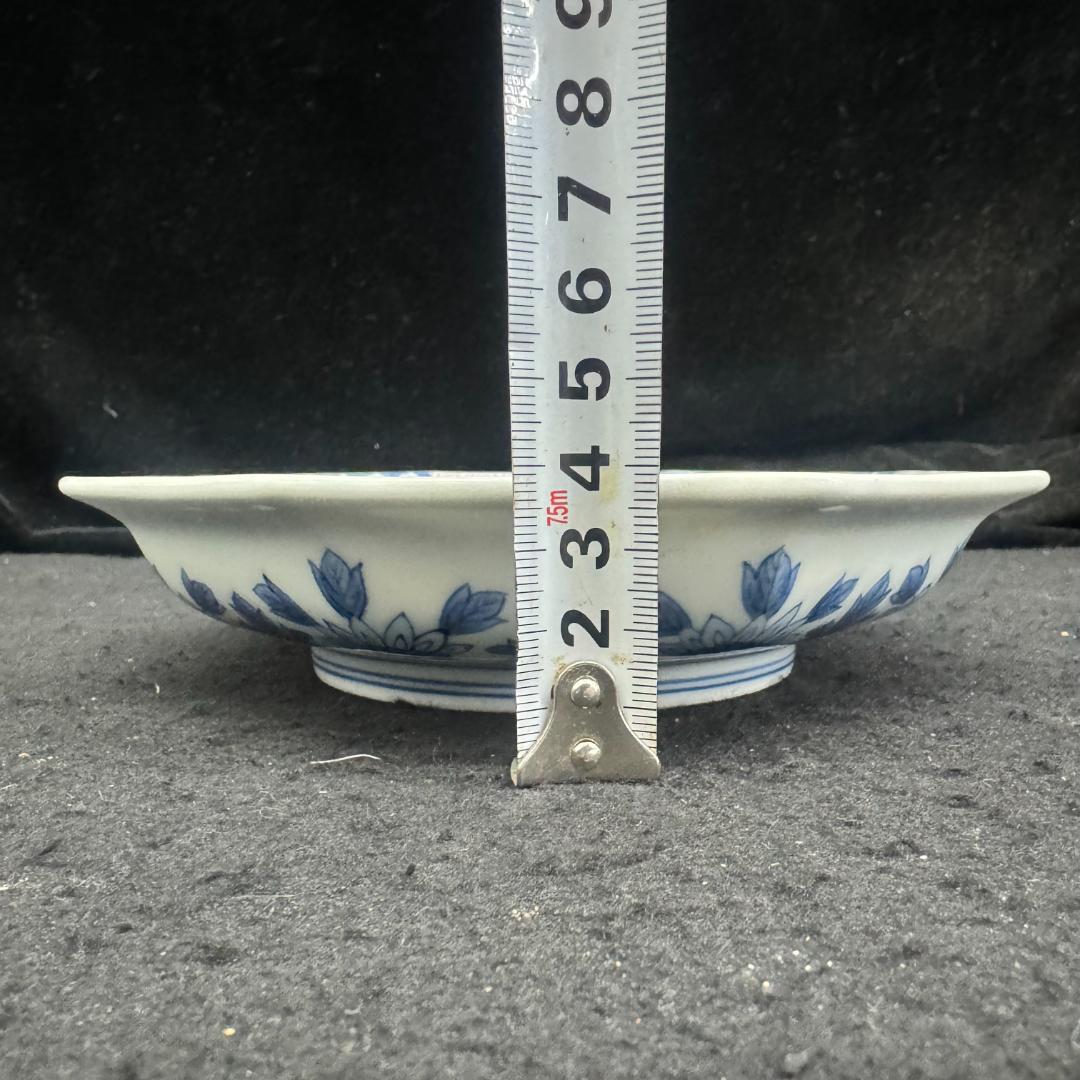 福右衛門 古伊万里　八角皿 金蘭手
